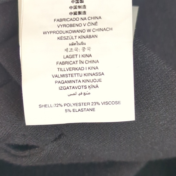 Michael Kors NWT Black Ruffle-Hem Capris Pants XS - Picture 10 of 11